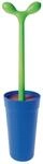 Alessi "MERDOLINO Klosettb&uuml;rste aus thermoplastischem Harz, blau