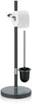 kela WC Garnitur mit Toilettenpapierhalter und B&uuml;rstentopf 76,5cm, Toilettenb&uuml;rste