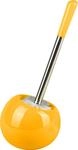 Sanwood 6402488 Coppa WC-B&uuml;rstengarnitur, Keramik, gelb, 16 x 37 x 16 cm
