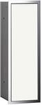 EMCO ASIS 150 Unterputz Badschrank f&uuml;r WC-B&uuml;rste, /Glas, Einbauschrank,