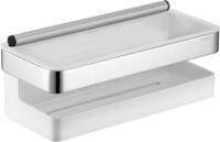Keuco COLLECTION MOLL Duschablage mit Glasabzieher, verdeckte Befestigung,