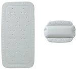 Kleine Wolke Wanneneinlagen-Set 2-teilig Calypso, 36 x 72 cm + 32 x22 cm,...