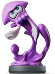 Amiibo Splatoon Tintenfisch (Neon-Lila)