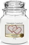 Yankee Candle Kerze im Glas, Wachs, Snow in Love, Mittelgro&szlig;e