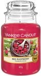 Yankee Candle Duftkerze im Glas (gro&szlig;) | Red Raspberry | Brenndauer bis zu 150