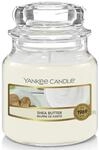 Yankee Candle Duftkerze im Glas (klein) | Shea Butter | Brenndauer bis zu 30 Stunden,