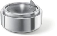 ZACK 50162 "CONTAS" Kipp-Aschenbecher, Edelstahl matt, 13cm
