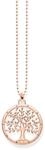 Thomas Sabo Kette Tree of Love vergoldetes Silber KE1660-415-40-L45V