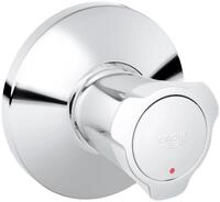 GROHE UP-Ventil-Oberbau Costa Markierung, rot, chrom 19807001