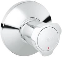 GROHE Costa, Unterputz Ventil Oberbau rot (f&uuml;r UP-Ventile 1/2", 3/4", 1",