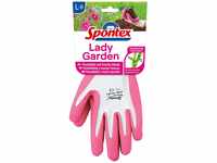 Spontex Lady Garden Handschuhe, Gartenhandschuhe für Damen, weicher Strick aus
