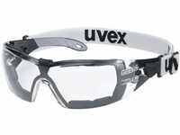 Uvex Pheos Guard Schutzbrille - Außen kratzfest, innen dauerhaft beschlagfrei - mit