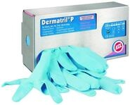 KCL Einweghandschuhe Dermatril P743 50 St&uuml;ck, 743 10, Blau, XL (50er Pack)