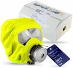 Dr&auml;ger PARAT 5500 Brand-Fluchthaube, Effektive Rettungshaube mit CO P2 Filter,