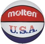 Molten Basketball Basketball BC7R-USA/BC5R-USA 7, Wei&szlig;/Blau/Rot, 7, BC7R-USA