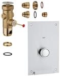 GROHE Drucksp&uuml;ler f&uuml;r WC (Wandeinbau, 6-9l einstellbar, ohne Sp&uuml;lrohr), chrom,