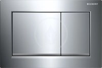 Geberit 115080KH1 Bet&auml;tigungsplatte OMEGA30 f 2-Meng-Sp&uuml;l seidengl./hochgl