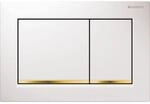 Geberit Omega20 Bet&auml;tigungsplatte, f&uuml;r 2-Mengen-Sp&uuml;lung, eckig, 115.080.KK.1,