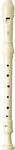 YAMAHA YRA-28B Recorder - Alto baroque fingering, white