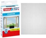 tesa Insect Stop Klett Fliegengitter f&uuml;r Fenster - Insektenschutz mit Klettband,