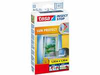 tesa Insect Stop SUN PROTECT Fliegengitter Fenster - Insektenschutz mit Blend- &