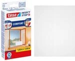 tesa INSECT STOP Klett Fliegengitter Premium f&uuml;r Fenster, Insektenschutz mit starkem