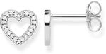 Thomas Sabo Ohrstecker Herzen Gro&szlig; 925 Sterling Silber H1945-051-14