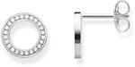 THOMAS SABO Ohrstecker Kreise gro&szlig; 925 Sterlingsilber