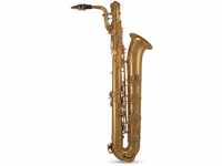 Roy Benson Eb-Bariton Saxophon BS-302 (ergonomisches RND S-Bogen Design, Premium