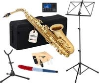 Classic Cantabile AS-450 Eb-Altsaxophon Set, Altsax aus Messing, Klarlack