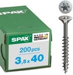 SPAX Senkkopf 3.5x 40 Teilgewinde Torx 15 Edelstahl A2 mit Bewertung