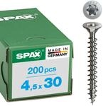 SPAX Senkkopf 4.5x 30 Vollgewinde Torx 20 Edelstahl A2 mit Bewertung