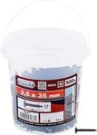 Connex Schnellbauschrauben 3,5 x 35 mm - 500 St&uuml;ck - Mit Feingewinde -...
