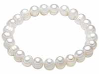 Valero Pearls Damen-Armband elastisch Hochwertige Süßwasser-Zuchtperlen in...