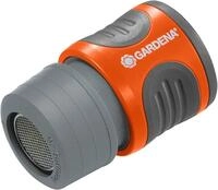 Gardena Perlstrahl-Adapter: Perlator f&uuml;r spritzfreies Wasser am Wasserhahn, zum