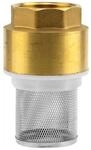 Gardena Messing-Fu&szlig;ventil: R&uuml;ckschlagventil, 42 mm (G 1 1/4 Zoll)-Gewinde zum
