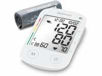 medisana BU 535 Voice Oberarm-Blutdruckmessgerät, präzise Blutdruck und Pulsmessung