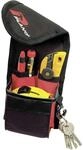 Plano Werkzeugtasche aus verst&auml;rktem Stoff, 522TB, Schwarz/Rot