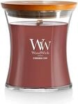 WoodWick 92104 Zimt Chai, mittel, Wachs, Rot, 10 x 10 x 11 cm