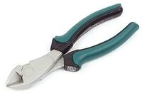 Br&uuml;der Mannesmann Kraftseitenschneider 180 mm silber-gr&uuml;n, T&Uuml;V/GS-gepr&uuml;ft,