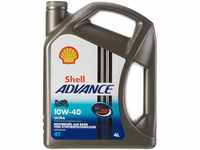 Shell Advance Ultra 4T 10W-40/4-Liter-Kanister