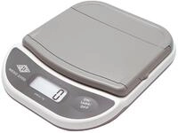 Wedo 502000 Elektronische Brief- und P&auml;ckchenwaage (mit Klappteller 2000g/1g)