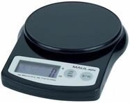 MAUL Pr&auml;zisionswaage MAULalpha 18,8 x 14,1 x 3,7 cm | Briefwaage bis 500g | Gro&szlig;e