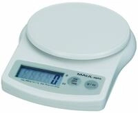 MAUL Briefwaage MAULalpha 18,8 x 14,1 x 3,7 cm | Stabile Waage bis 5kg | Gro&szlig;e