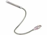 Hama USB LED-Notebooklicht mit flexiblem Schwanenhals, Tastaturbeleuchtung und
