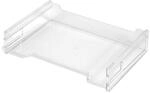 Herlitz 1610393 Ablagekorb A4 quer, transparent und stapelbar (1 St&uuml;ck, Ablagekorb