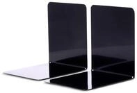 MAUL Buchst&uuml;tze aus Metall (2er Pack) 14x12x14cm | B&uuml;cherhalter, Organzier f&uuml;r