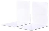MAUL Buchst&uuml;tze aus Metall (2er Pack) 14x12x14cm | B&uuml;cherhalter, Organizer f&uuml;r