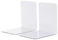 MAUL Buchst&uuml;tze aus Metall (2er Pack) 14x12x14cm | B&uuml;cherhalter, Organzier f&uuml;r