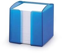 Durable Zettelbox Trend, bef&uuml;llter Zettelkasten, transl. blau, 1701682540 